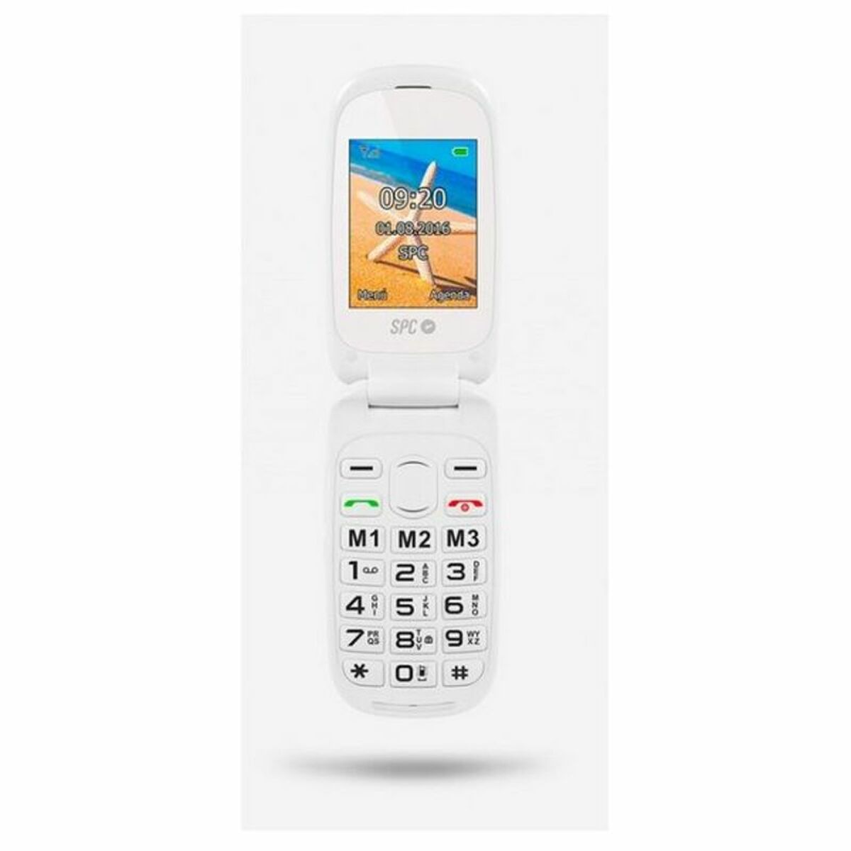 Mobilni Telefon SPC Internet HARMONY WHITE Bluetooth FM 2,4" Bela